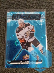2023-24 Upper Deck Series 1 Blue Dazzlers #DZ-36 Troy Terry
